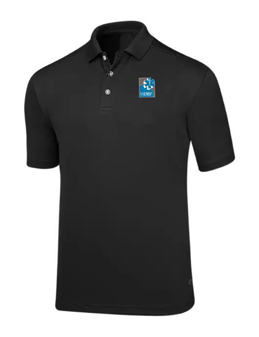 Callaway Core Black Performance Polo w/NAEMSP Logo