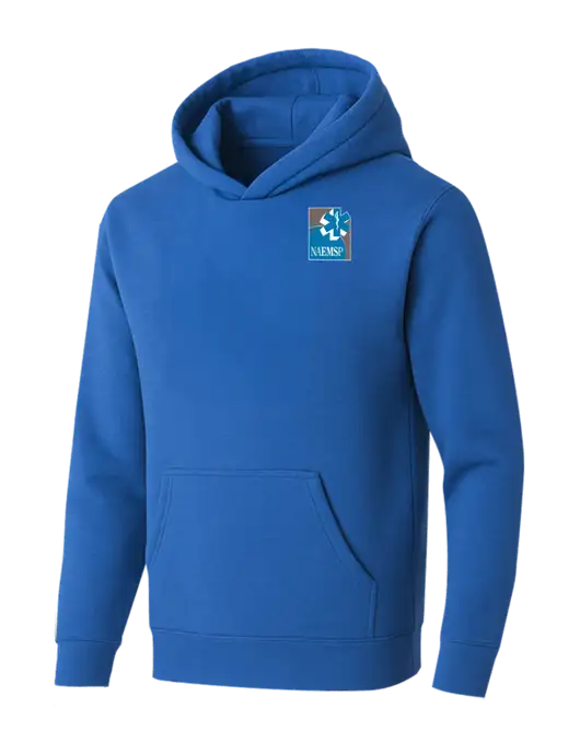 BELLA+CANVAS Royal Sponge Fleece Pullover Hoodie w/NAEMSP Logo