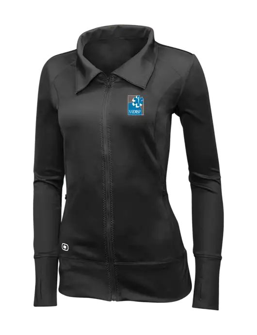 OGIO Blacktop Womens Endurance Fulcrum Full-Zip w/NAEMSP Logo